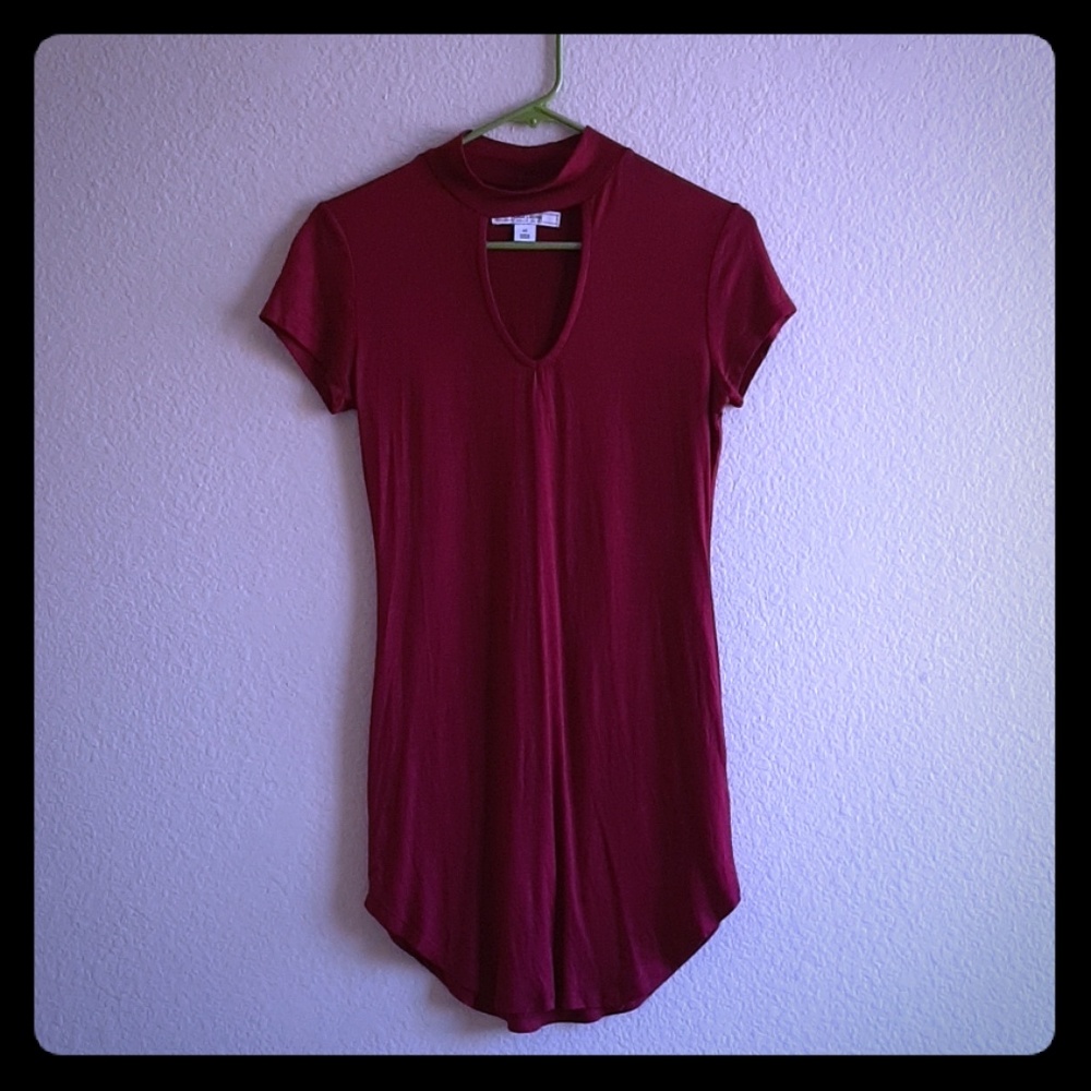 Red evening/casual dress